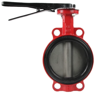 Затвор дисковый поворотный ABRA Ду250 Ру16 BUV-VF866D, межфланцевый, корпус - чугун, диск - нержавеющая сталь, рукоятка, EPDM в Екатеринбурге