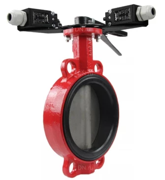 Затвор дисковый поворотный ABRA Ду150 Ру10/16 BUV-VF866D, межфланцевый, корпус - чугун, диск - нержавеющая сталь, рукоятка, EPDM в Екатеринбурге