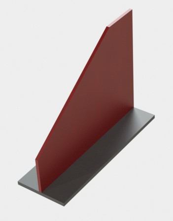 Опора неподвижная Л8-138.000 для вертикальных коробов в Екатеринбурге