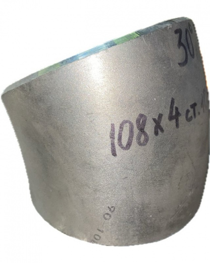 Отвод 30-89х3,5 ст.09г2с 30 град. 2 исп. ГОСТ 17375-2001 МС01 в Екатеринбурге
